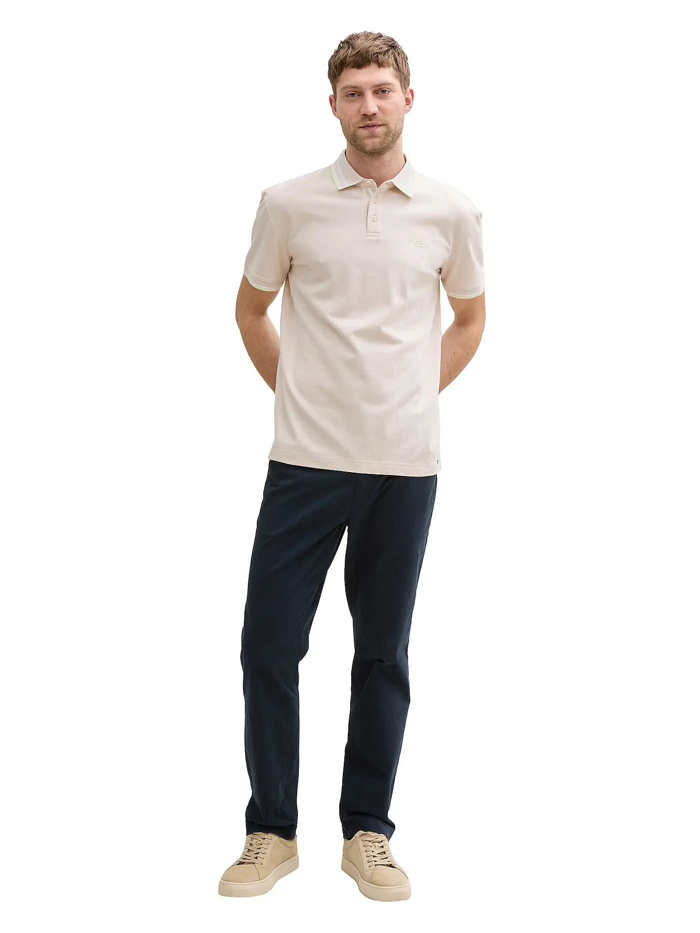 TOM TAILOR | Poloshirt | creme